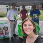 Grüne informieren vor Ort