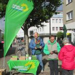 Grüne informieren vor Ort