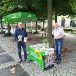 Grüne informieren vor Ort