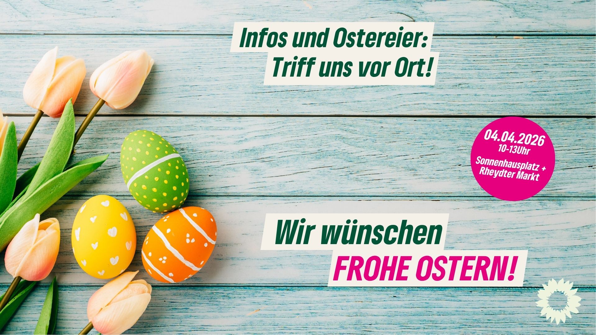 Wir verteilen wieder Ostereier!