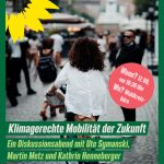 Diskussionsabend "Klimagerechte Mobilität der Zukunft"