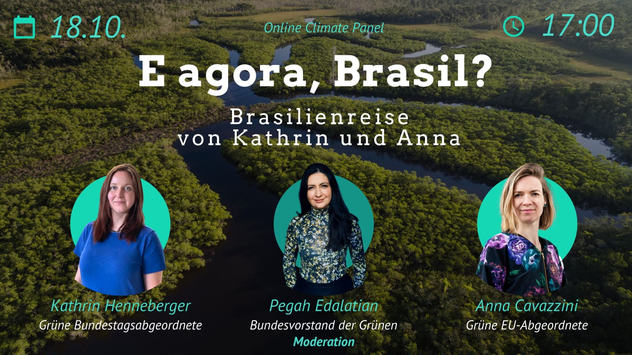 "E Agora Brasil?" mit Kathrin Henneberger und Pegah Edalatian