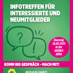 Infotreffen für Neumitglieder und Interessierte