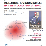 Ausstellung: KOLONIALREVISIONISMUS IM RHEINLAND 1919–1943