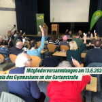 Mitgliederversammlung am Samstag, 13.6.2026 von 11-14 Uhr